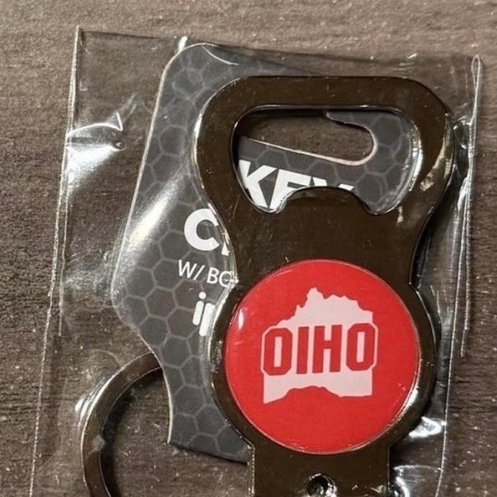 Ohio State Buckeyes Merch Gift Keychain bottle opener - Picture 2 of 2